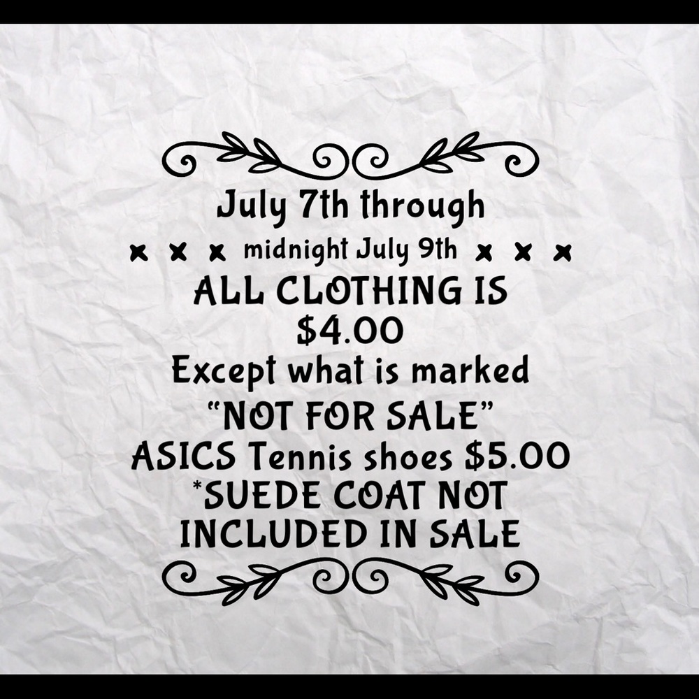 Sale